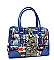 Michelle Obama Padlock & Leopard Satchel Handbags