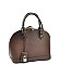 Classy Dome Satchel With Padlock