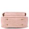 QUILTED FLAP CROSS BODY MESSENGER