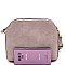 CHEVRON QUILTED DOME CROSSBODY BAG
