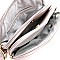 CHEVRON QUILTED DOME CROSSBODY BAG