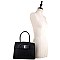 Fashionable Bow Accent Classy Structured Satchel MH-BS5032