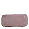 3 IN 1 OSTRICH EMBOSSED TOTE VALUE SET