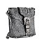 Western Design Decorative Buckle Crossbody Sling