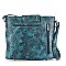 Western Design Decorative Buckle Crossbody Sling