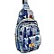 Dollar Print CROSS BODY SLING BAG