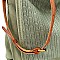2Tone Perforated Rustic 2-Way Flap Satchel