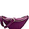 Chevron Quilted Fashion Fanny Pack