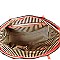 Crocodile Embossed 3 in 1 Twin Tote Wallet SET MH-CY6371W