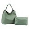 Fashion Laser Cut Perforated 2-in-1 Shoulder Bag