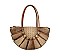 LARGE SIZE CROCO TOP HANDLE ROUND SATCHEL