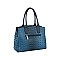 CLASSIC VEGAN CROCO TOP HANDLE SATCHEL