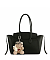 Bag Charm Top Handle Satchel