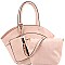 3 in 1 Lizard Print Fan-Shaped Tote Value SET