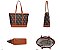 3-in-1 CLASSIC Monogram D Tote, Messenger Bag and Wallet Set
