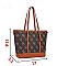 3-in-1 CLASSIC Monogram D Tote, Messenger Bag and Wallet Set