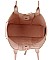 2IN1 FASHION TRENDY SATCHEL BAG AND MINI BAG SET