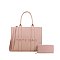 2-in-1 Tote Bag + Wallet Matching Set