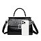 Quality Crocodile Medium Size Buckled Satchel