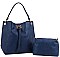 2IN1 MODERN VIRAGO FASHION SATCHEL WITH LONG STRAP