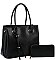 2 IN 1 FASHION SATCHEL WALLET SET
