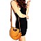 Lizard Print 2-Way Bamboo Handle Accent Wing Satchel