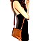 2 IN 1 DRAWSTRING LEOPARD & SNAKE PATCH HOBO
