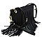 TWO STRAPPED MODERN TASSEL CROSSBODY BAG