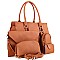Classy 5 in 1 Structured Satchel Value SET MH-ES3073