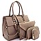 Classy 5 in 1 Structured Satchel Value SET MH-ES3073