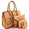 Classy 5 in 1 Structured Satchel Value SET MH-ES3073