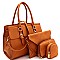 Classy 5 in 1 Structured Satchel Value SET MH-ES3073