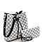 Expandable Strap Drawstring Bucket Monogram Hobo Wallet