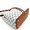Expandable Strap Drawstring Bucket Monogram Hobo Wallet