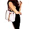 Expandable Strap Drawstring Bucket Monogram Hobo Wallet