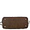CHECKERED 3 IN 1 TOTE WALLET & WRISTLET SET
