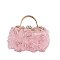 Chiffon Flower Clutch Evening Bag