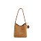 Faux Suede 2-in-1 Shoulder Bag