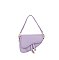 Stitch Flap Saddle Shoulder Bag