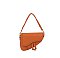 Stitch Flap Saddle Shoulder Bag