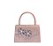 Glitter Rhinestone Flower Flap Clutch