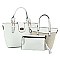 Fashion Twist Lock 3-in-1 Satchel