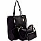 4 in 1 Tall Shopper Tote Wallet SET