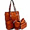 4 in 1 Tall Shopper Tote Wallet SET