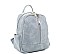 TRENDY PLAIN ZIPPER BACKPACK