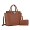 2-in-1 Padlock Bucket / Satchel set with wallet