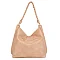 2-in-1 Braided Handle Hobo / Shoulder Bag Set