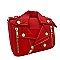 Moto Jacket Design Unique Chain Shoulder Bag
