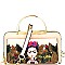 Authentic Cartoon Version Frida Kahlo Wallet Cross Body MH-FJC900