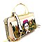 Authentic Cartoon Version Frida Kahlo Wallet Cross Body MH-FJC900